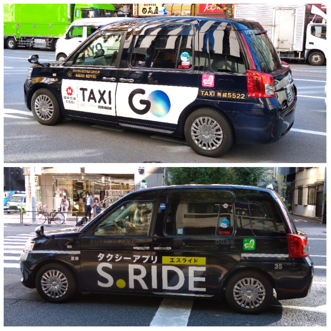 広告の出稿が好調なタクシーサイネージメディア