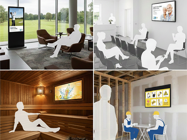 私的空間特化型のサイネージメディアはじわじわ増加中